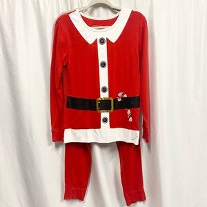 Target Red & White Santa Pajama Set